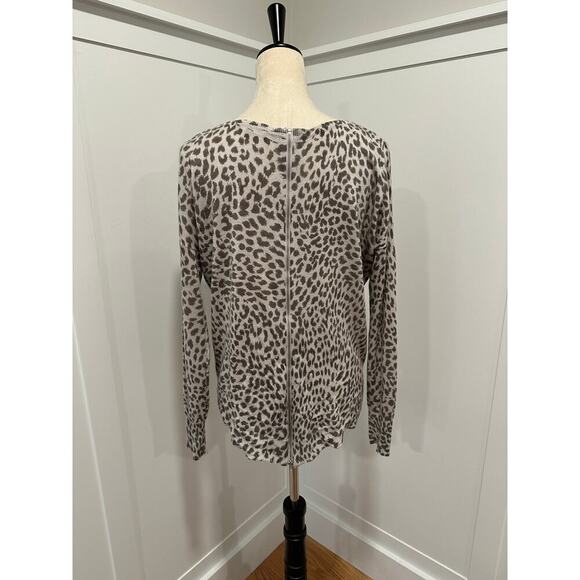 Olivaceous Leopard Print Sweater - Picture 2 of 2